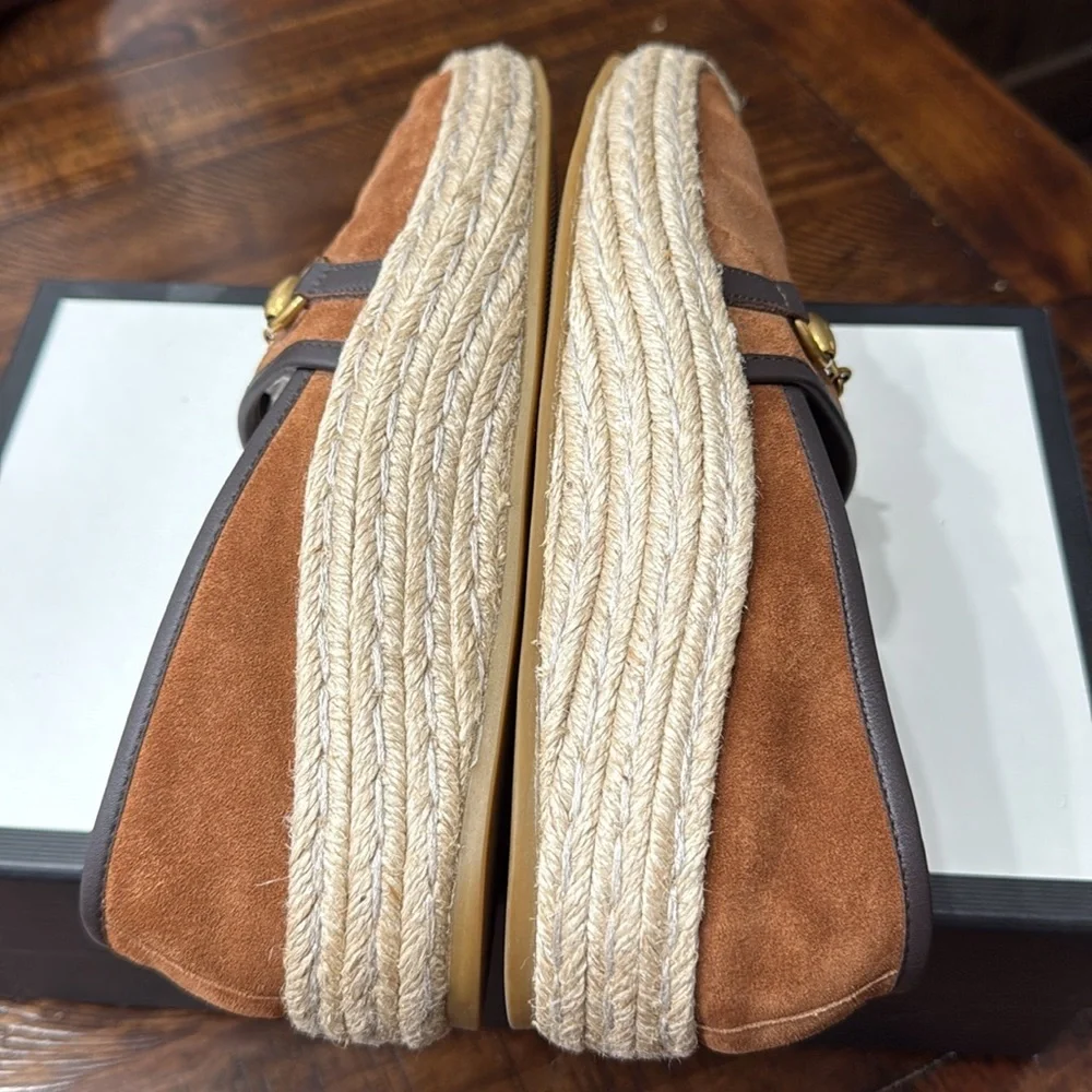 GUCCI Matador Horsebit Espadrilles